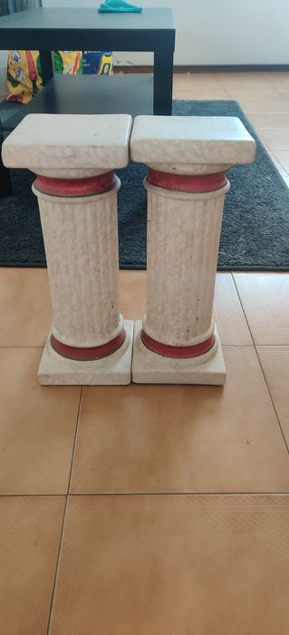 Colunas de cerâmica para decoração