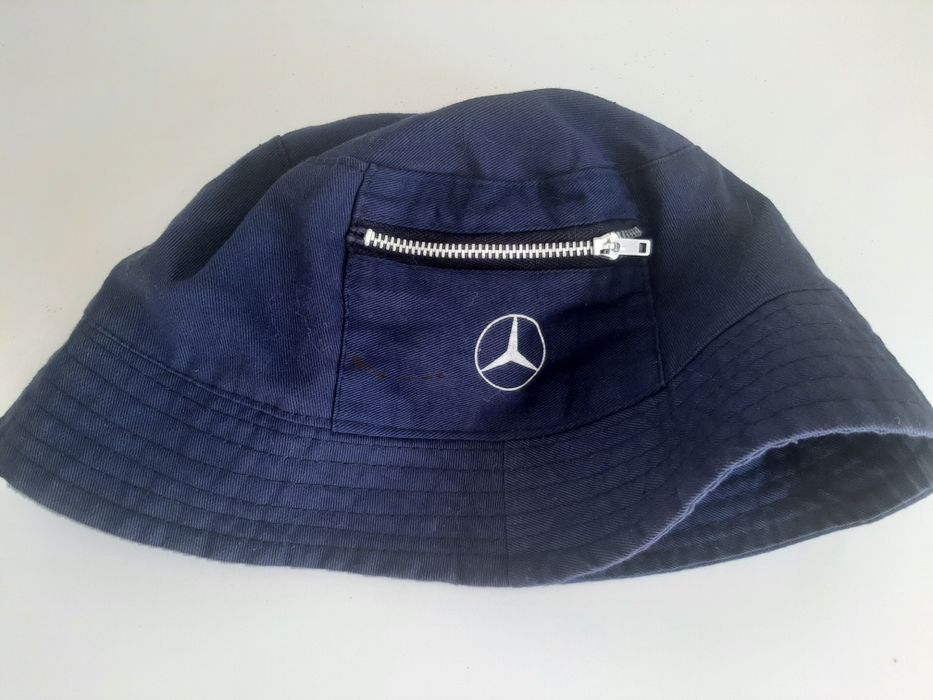 Czapka z logo mercedesa mercedes granatowa mały rozmiar