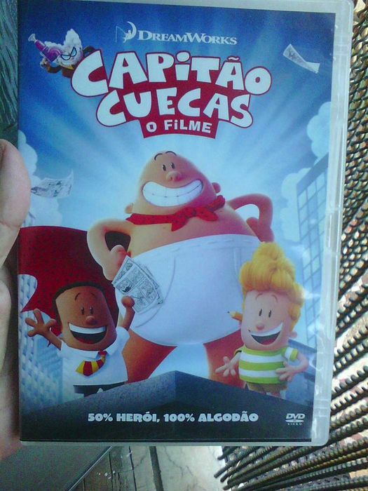 Capitão Cuecas: O Filme - DVD - portes correio grátis
