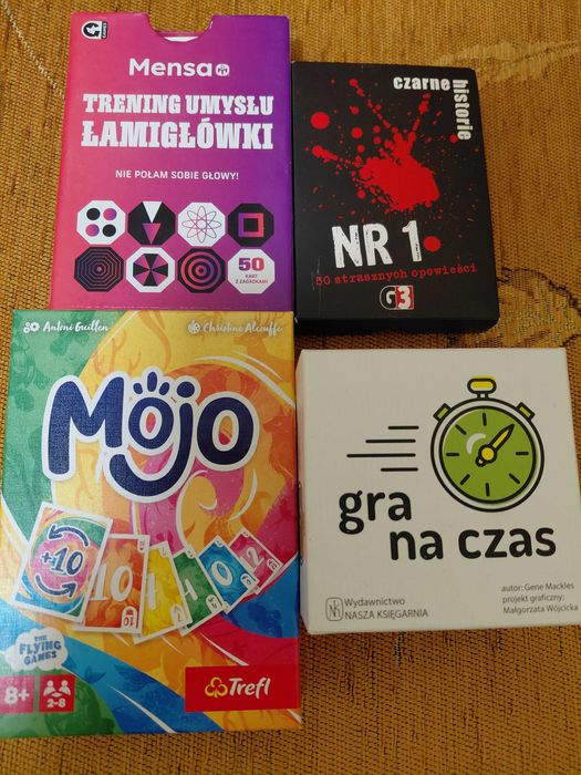 Gry karciane, łamigłówki