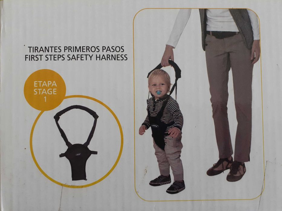 Arnês de segurança para primeiros passos
