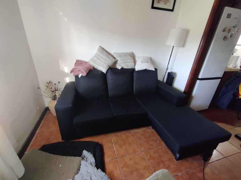 Sofá com chaiselong