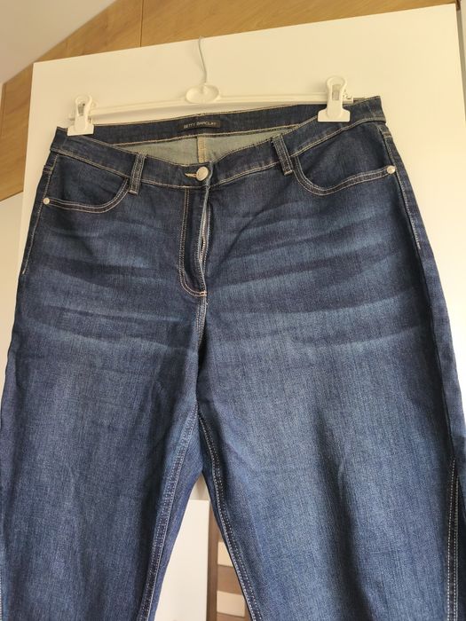 Spodnie jeansy granatowe nowe XXL/44/16 Betty Barclay