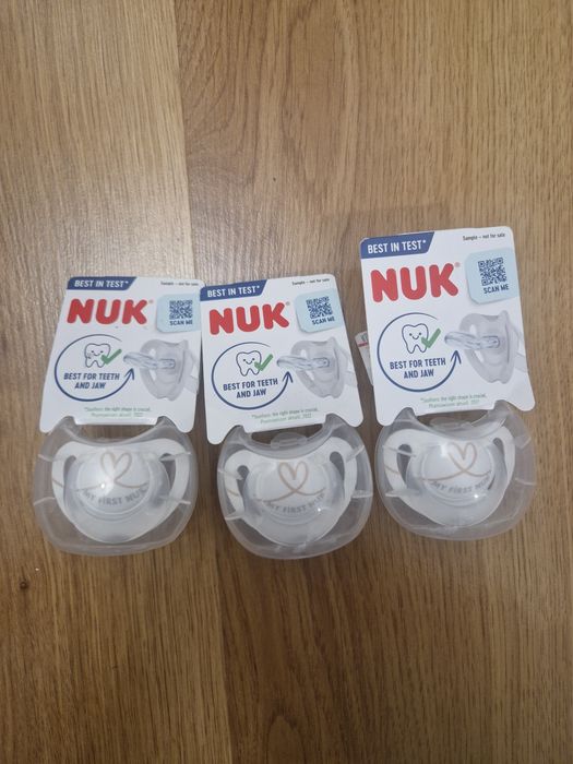 3x smoczek firmy nuk