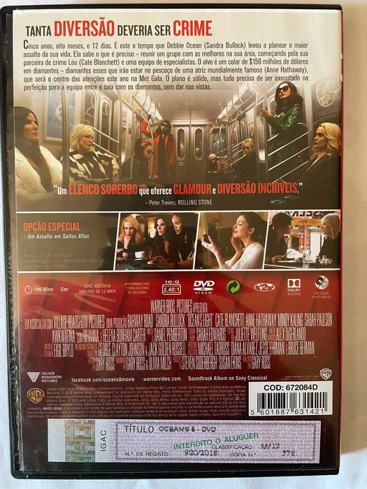 Ocean's 8 [Ocean's Eight]