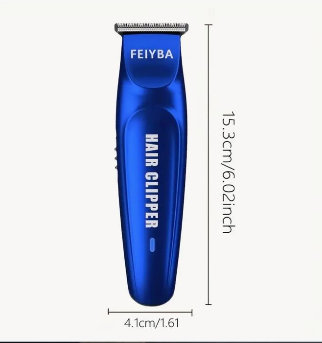 Машинка для стрижки з ідикатором задки, зємнним акамулятором 18650 і