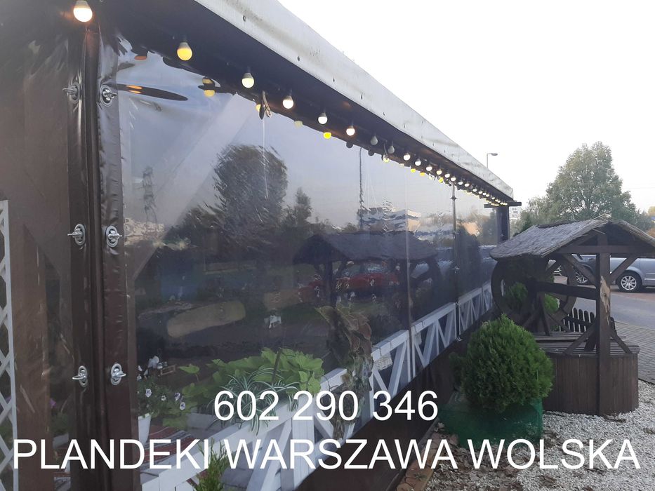 Przezroczyste osłony na taras z montażem Warszawa i okolice.