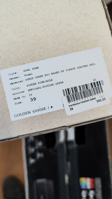 Sapatilhas Golden Goose Soul Star caixa+acessórios+fatura