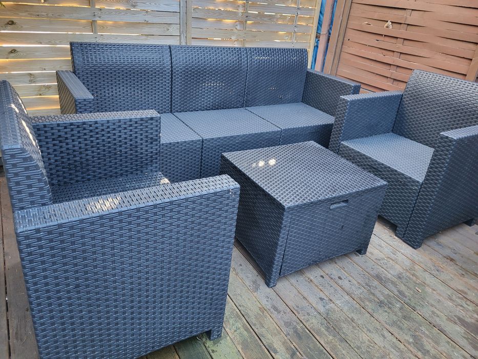 Meble ogrodowe komplet