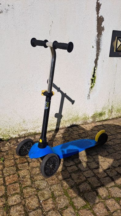 Trotinete de criança azul