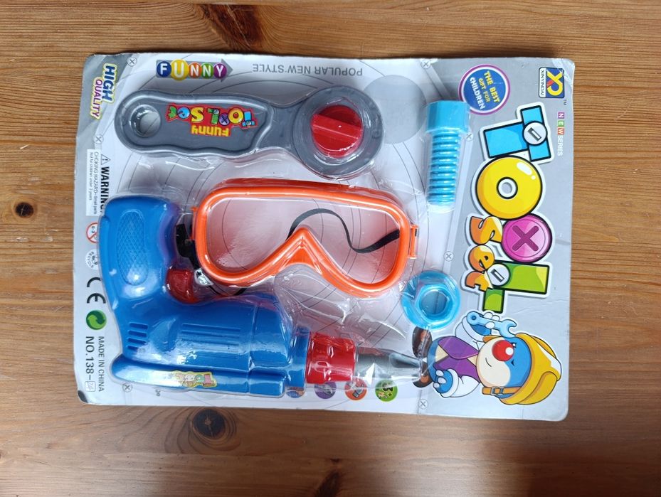 Zestaw narzędzi do zabawy