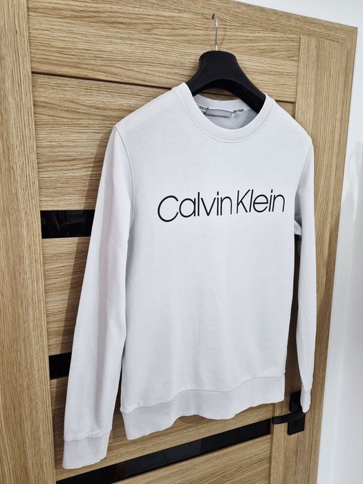Bawełniana oryginalna bluza Calvin Klein roz XS/S logowana
