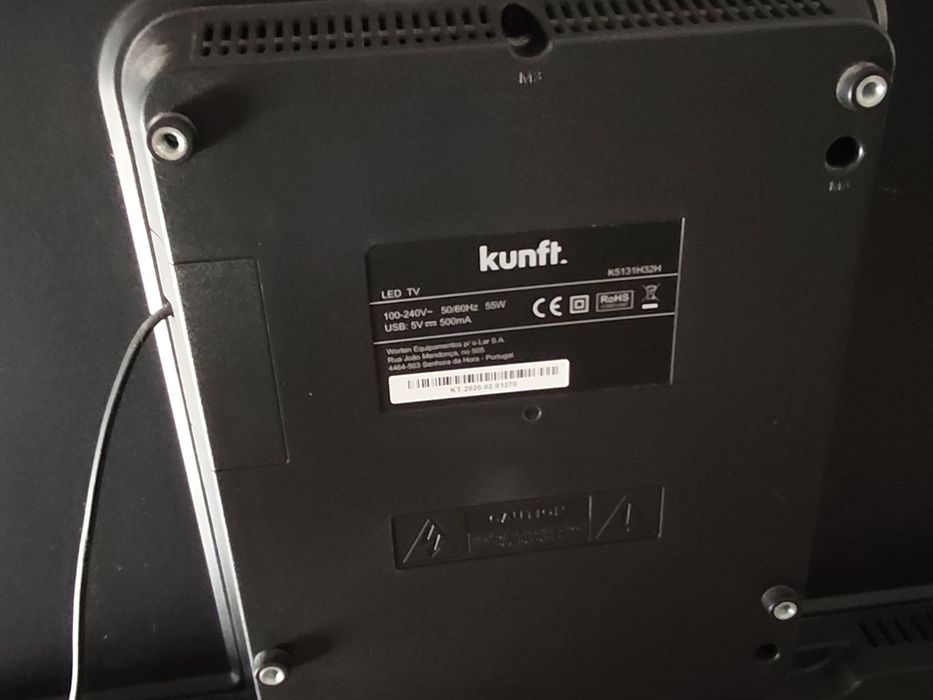 Televisão Led Kunft