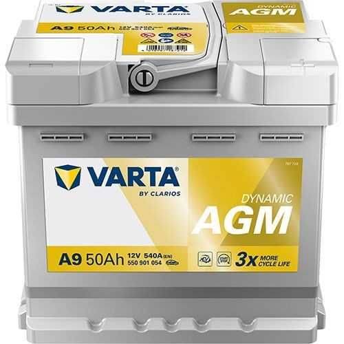 Bateria de arranque DYNAMIC AGM Varta A9 Start stop nunca usada