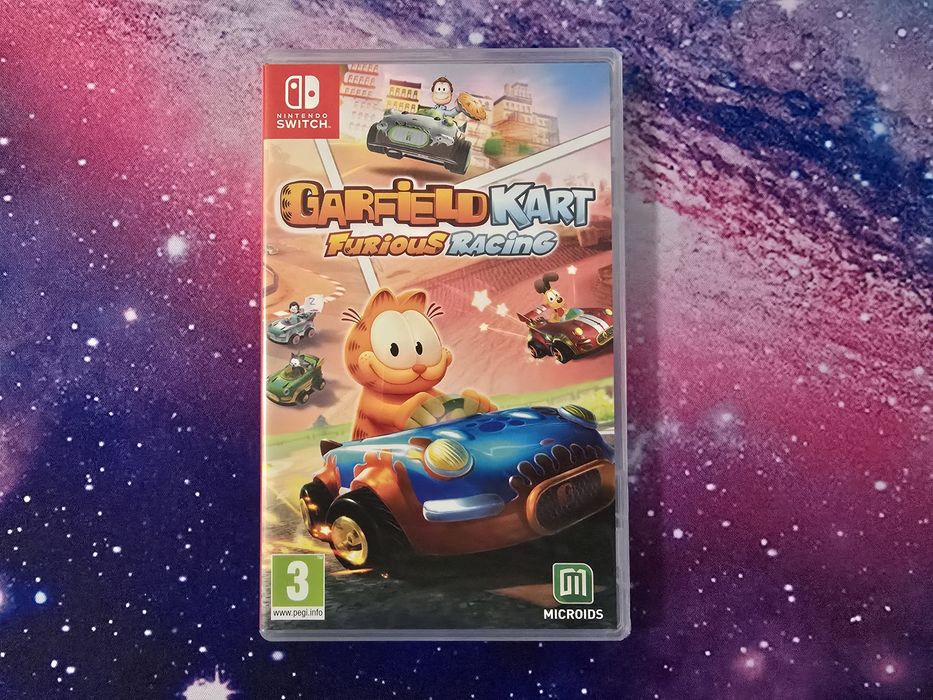 Jogo Garfield Furious Racing Nintendo Switch