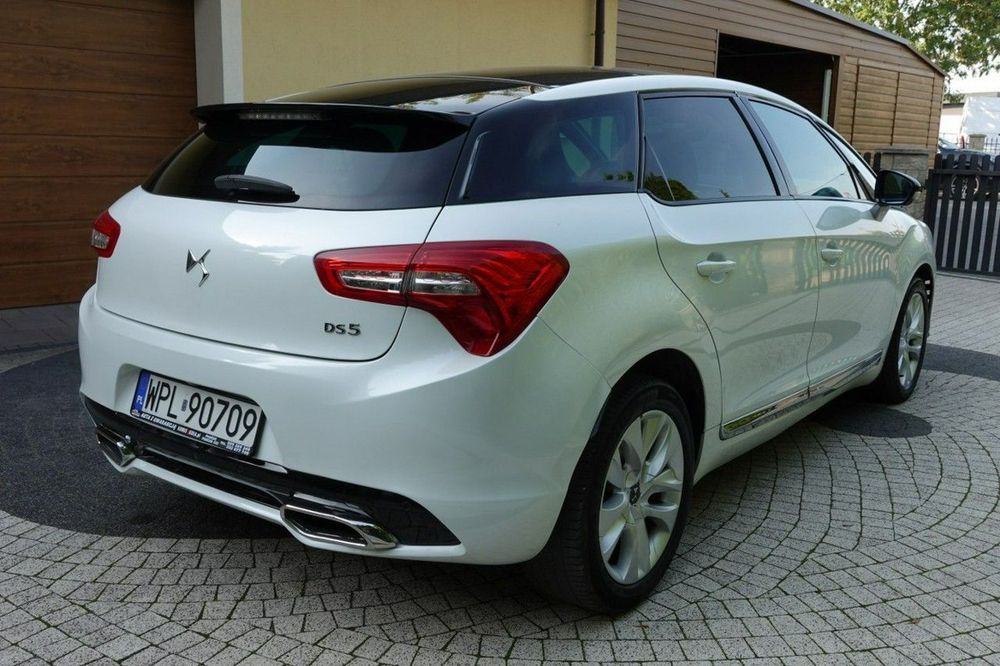 Citroën DS5 Pół-Skóry - Biała Perła - Panorama - GWARANCJA - Zakup Door to Door
