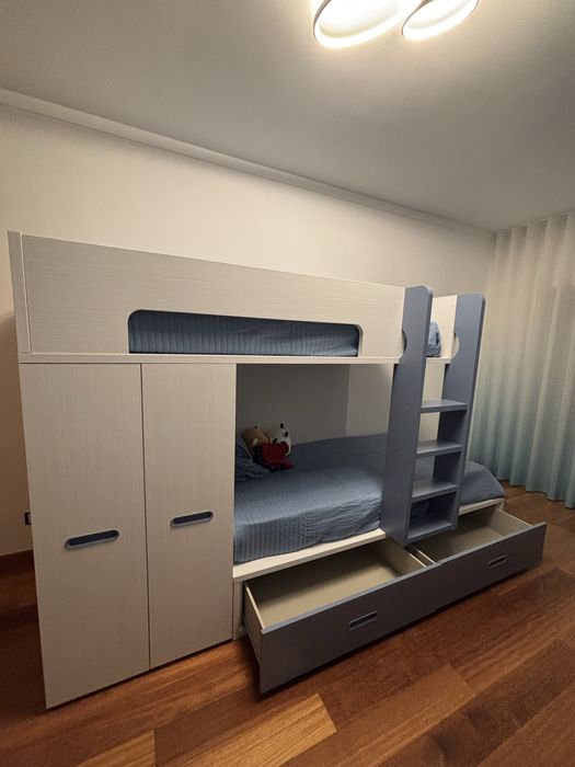 Boliche Noo azul crianças com arrumacao