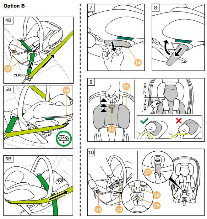 Ovo Cybex Cloud Z tecido Plus + Base Z isofix