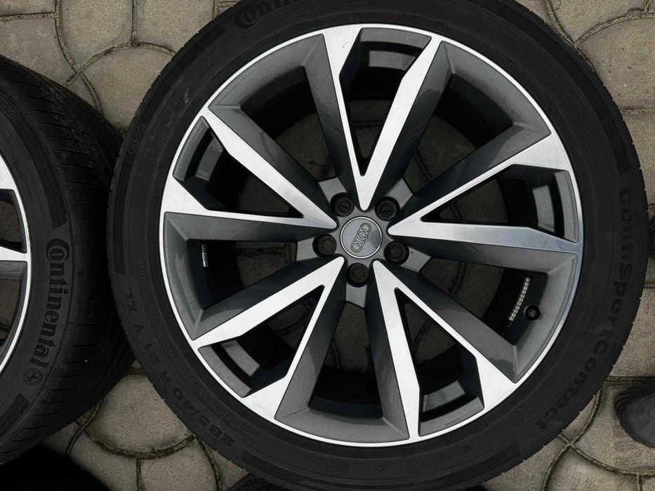 Диски R21 Оригінал Audi SQ7 Q7   Continental ContiSportContact 5 SUV 285/40 R21