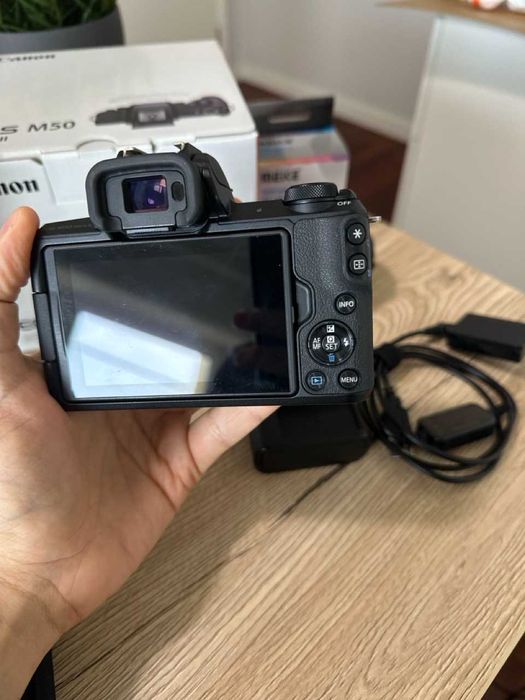 Canon EOS M50 Mark II + Lente canon 23mm f/2 STM