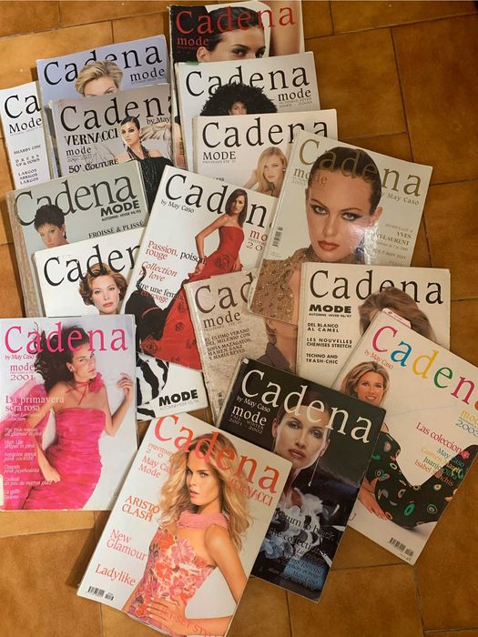Revistas antigas Moda,  Rakam, noivas sposabella...