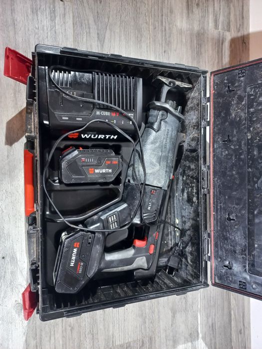Piła szablasta Wurth AFS 18 COMPACT. + 2x Aku 5.0 ah