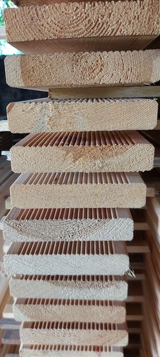 Deski tarasowe ryflowane 27x140x4000 mm 2,7x14x400 cm 4m