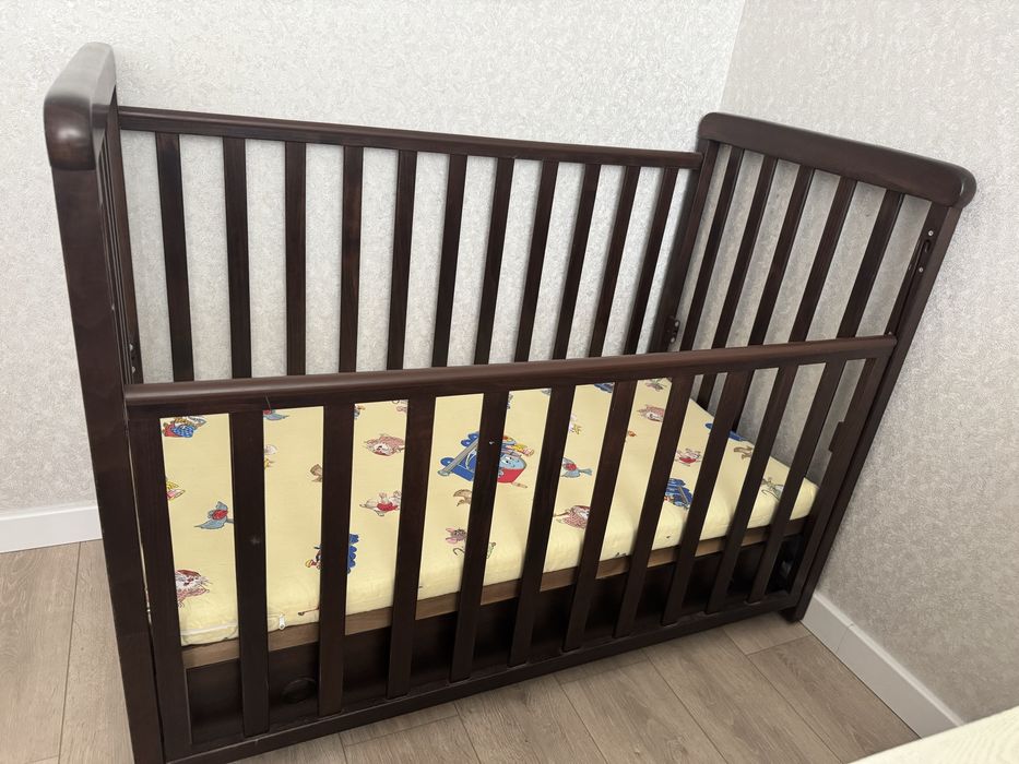 дитяче ліжко Соня Верес Горіх ліжечко для немовлят