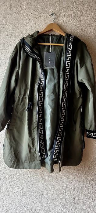 Nowa kurtka parka z kapturem XL, biust 120cm