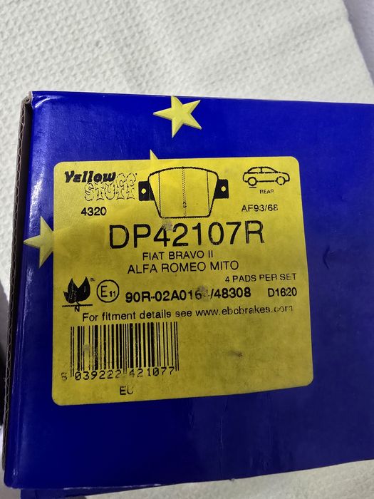 Pastilhas ebc yellowstuff Trás novas