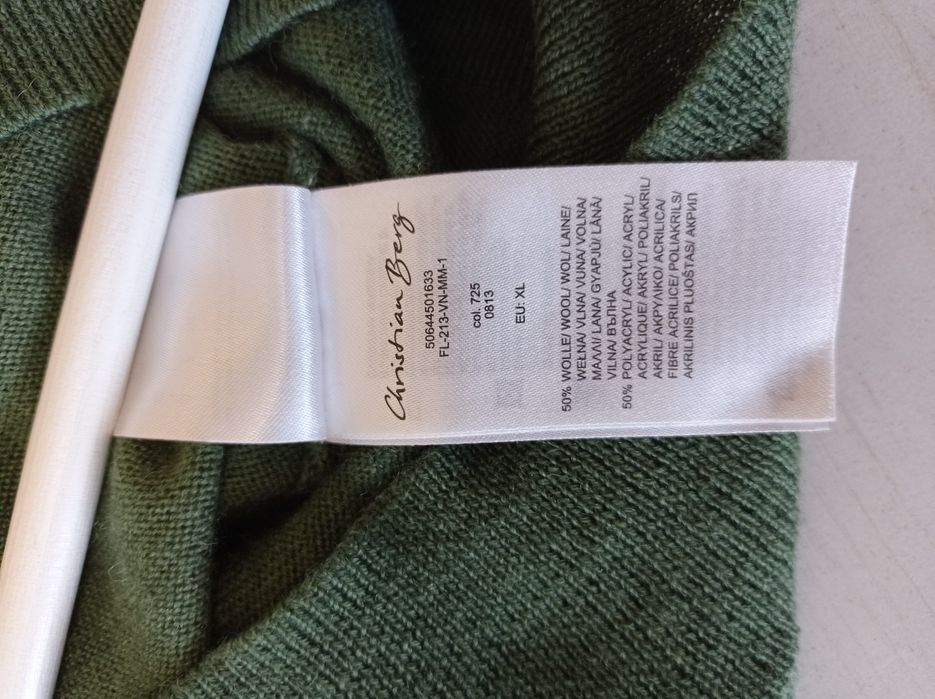 Sweter męski wełniany Chistian Berg