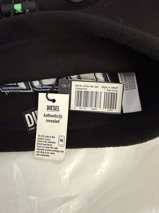 Балаклава Diesel зима оригинал