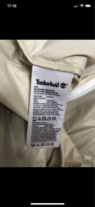 Parka corta vento Timberland