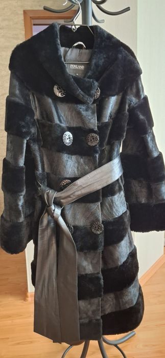 Пальто жіноче комбіноване р.46