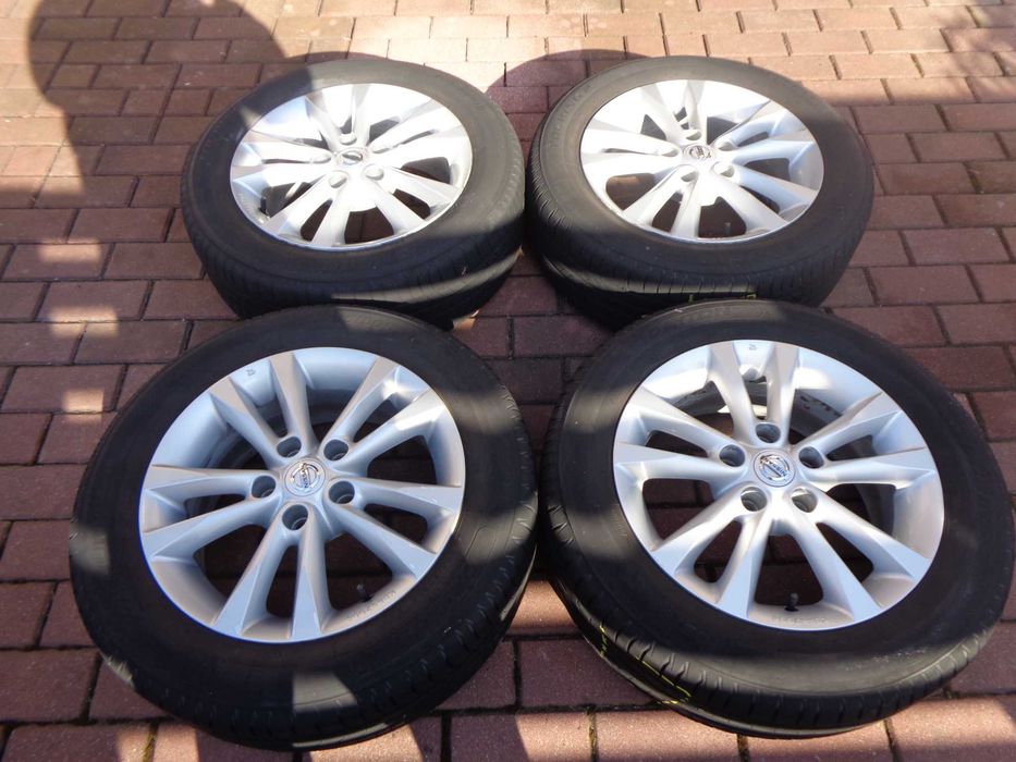 Alufelgi 16 Nissan Juke Dacia Duster z oponami 205/60/16 ORG 5x114,3