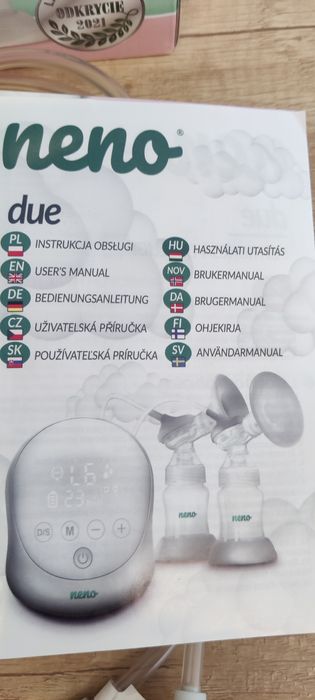 Neno Due - Podwójny laktator elektroniczny + dodatki