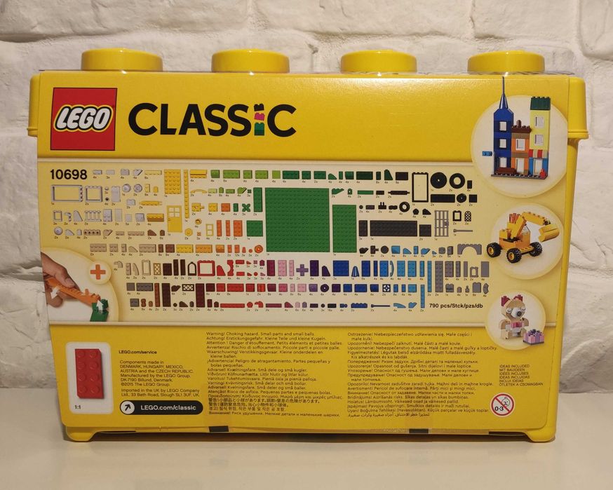 LEGO 10698 Kreatywne klocki LEGO, duże pudełko