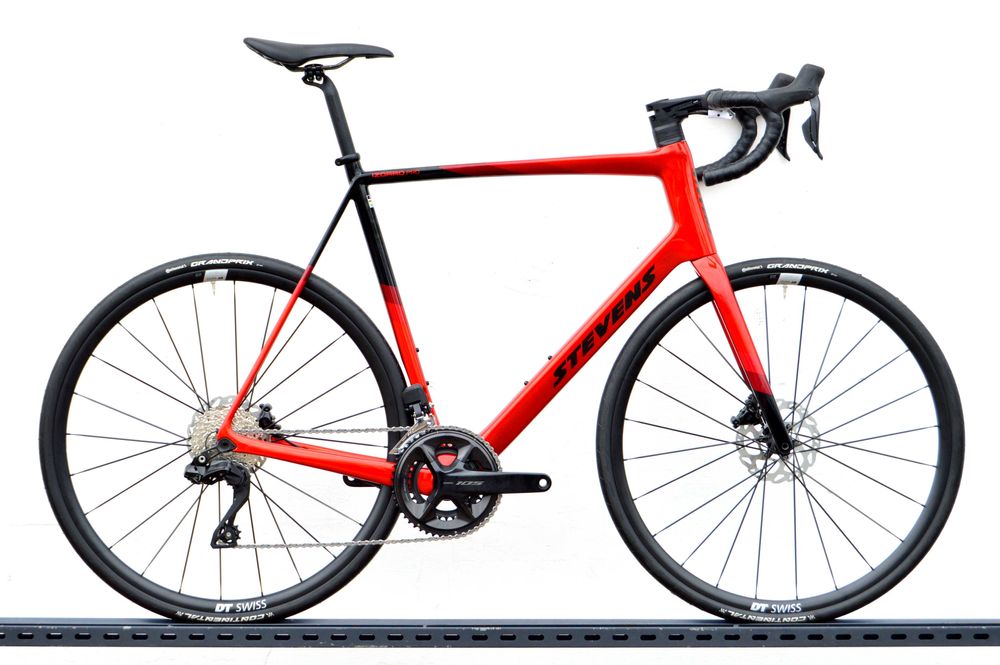 Przebieg 10km STEVENS IZOARD PRO 105 Di2 disc elektronika szosa 60