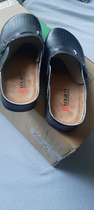 Klapki Anatomiczne skórzane