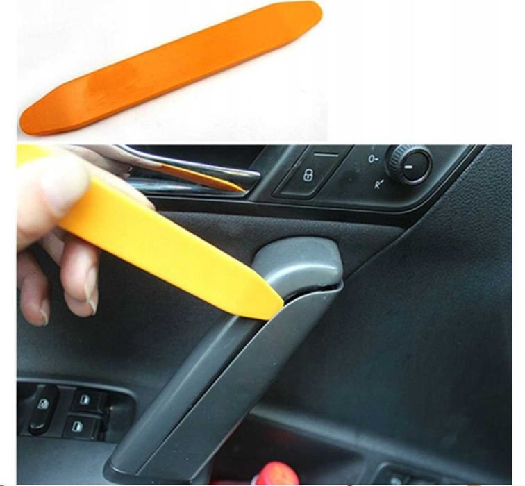 ŚCIĄGACZE do zdejmowania tapicerki KLUCZE narzędzia do demontażu