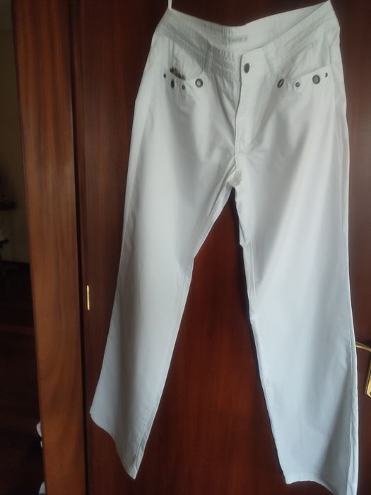 Calça branca tamanho 40