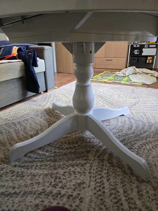 Rozkładany okrągły stół 110/155