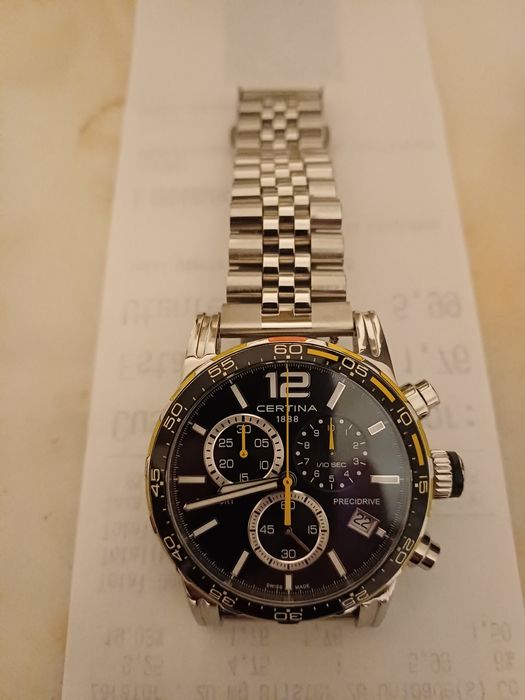 Relogios CASIO, CERTINA e Pagani design.