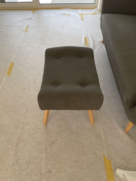Sofa+fotel+podnóżek