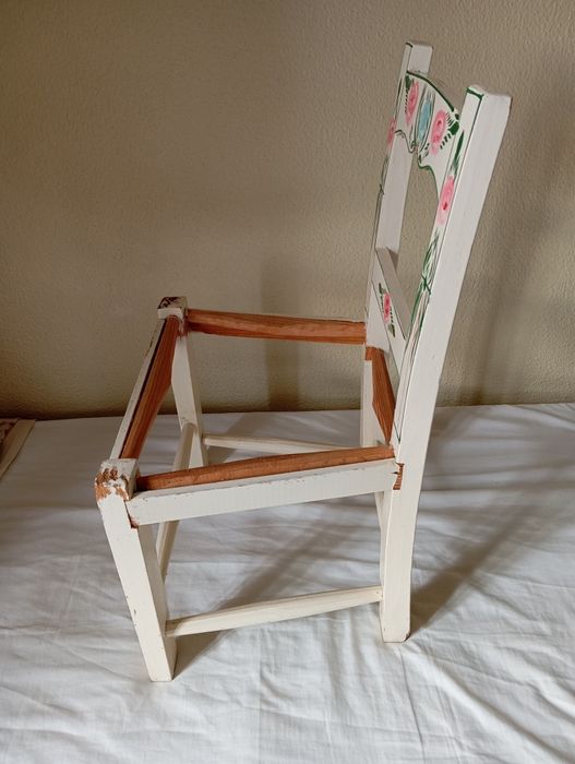 Cadeira madeira alentejana criança