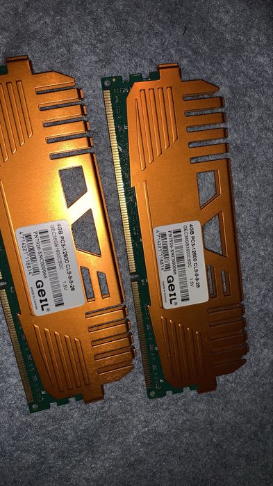 Pamiec 2 x4GB  Geil