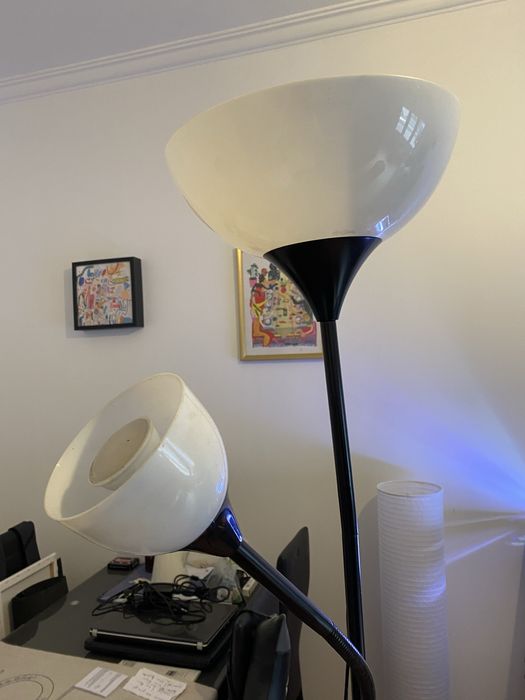 Candeeiro ikea c/ 2 focos