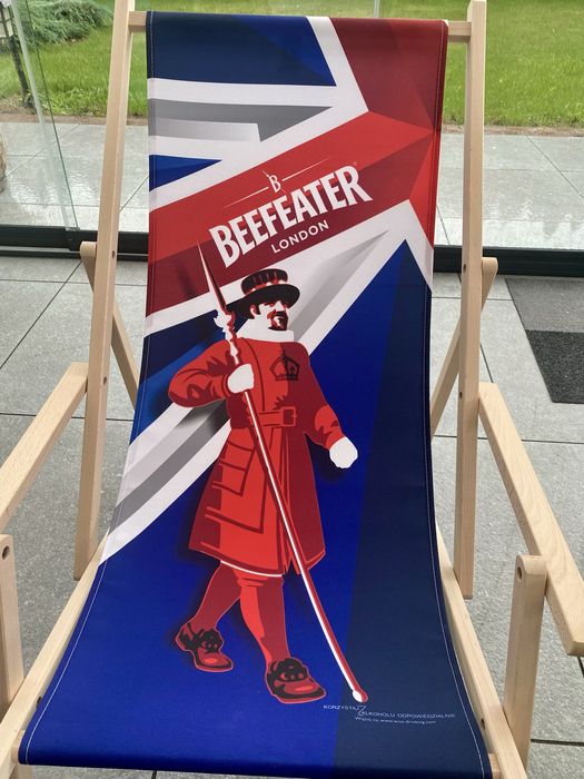 Leżak drewniany BEEFEATER LONDON