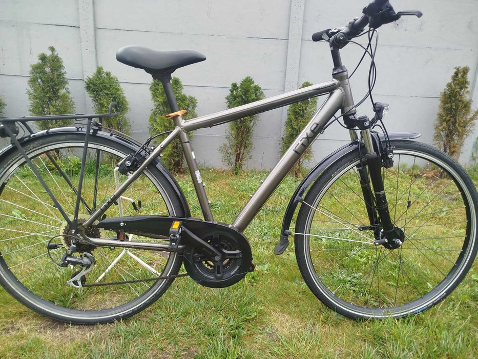 Rower Trekkingowy Miejski RIXE TOULOUSE Koła 28 Cali Rama Alu 50 cm 19,5 cali Hamulce Hydrauliczne