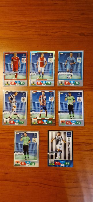 Karty piłkarskie panini